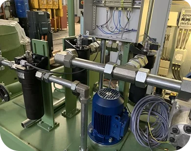 Гидравлическая
и смазочная системы